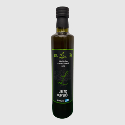 Liberis Olivenöl nativ extra — 500 ml Glassflasche