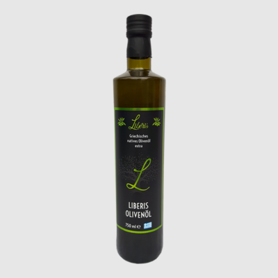 Liberis Olivenöl nativ extra — 750 ml Glassflasche