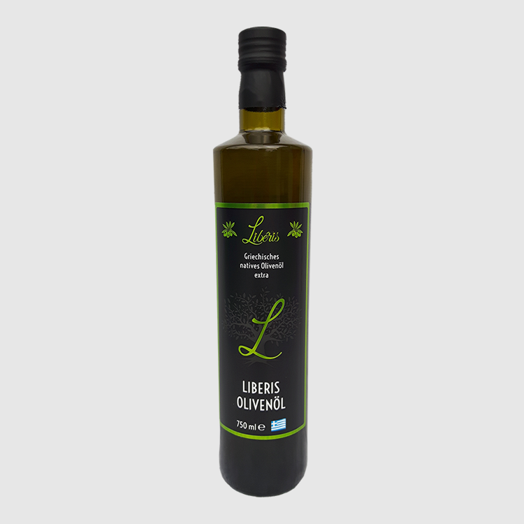Liberis Olivenöl nativ extra — 750 ml Glassflasche